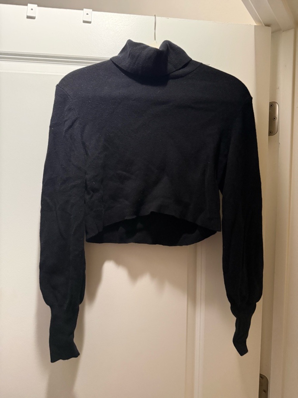 Wilfred Black Ribbed Knit Turtleneck